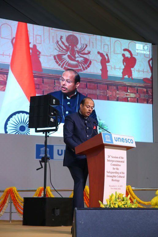 Safeguarding Living Heritage: India’s Leadership at the 20th Session of UNESCO’s Intergovernmental Committee